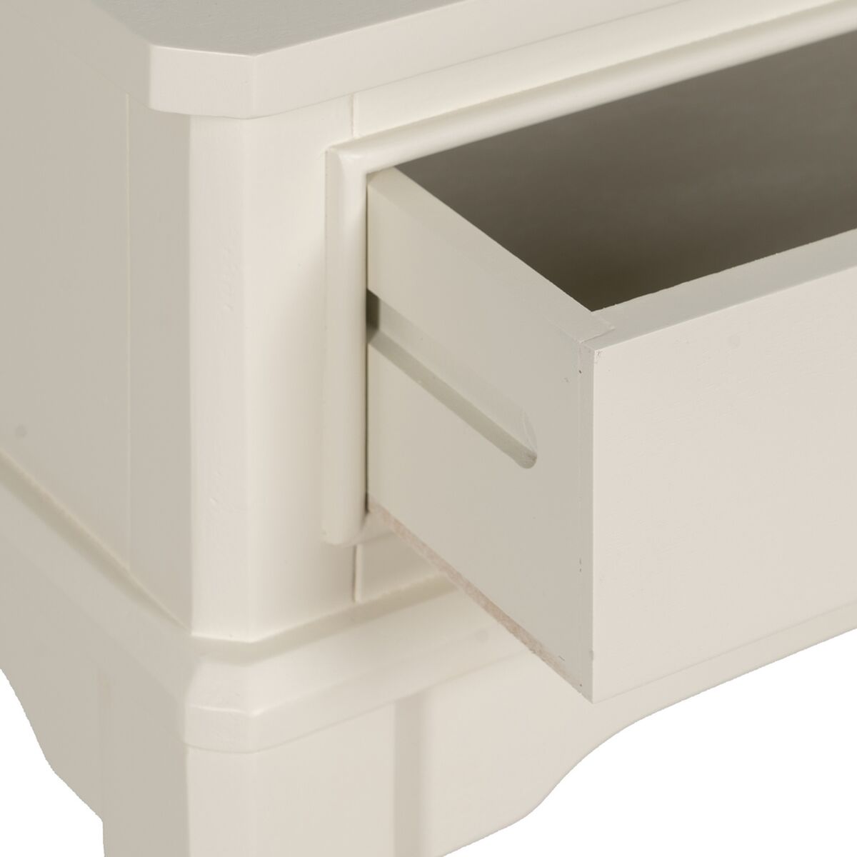 Konsool Valge Mänd Puit MDF 90 x 33 x 75 cm
